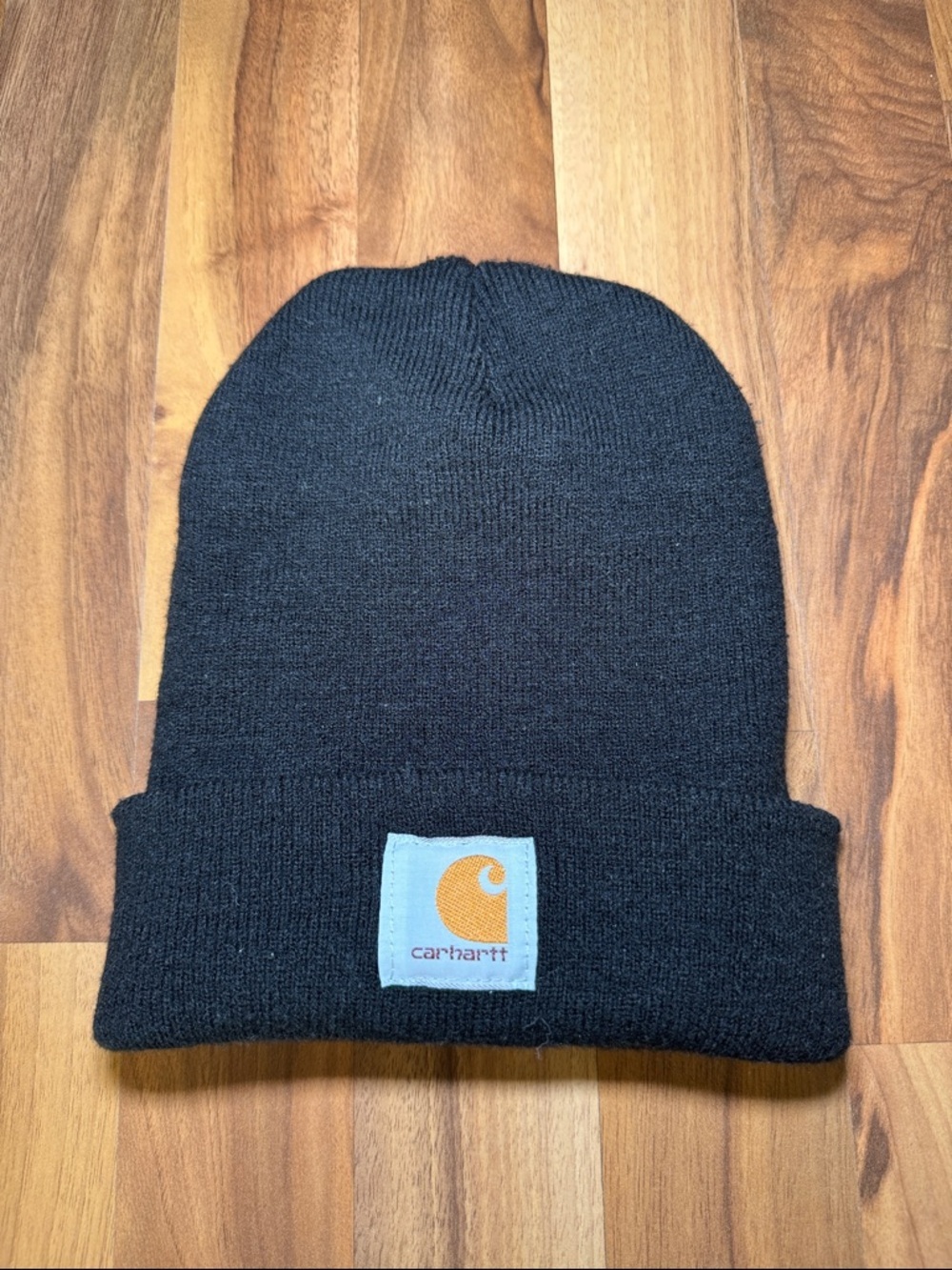 Carhartt Black Beanie Hat OS